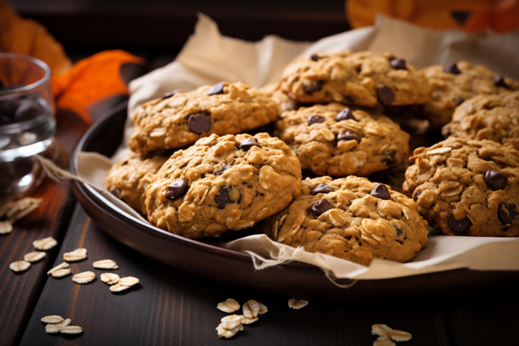 Pumpkin Oatmeal Cookies