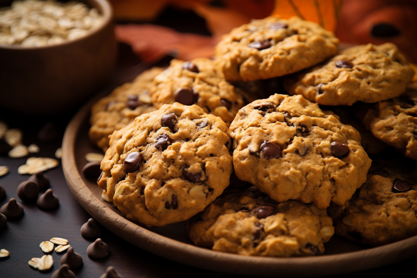 Pumpkin Oatmeal Cookies
