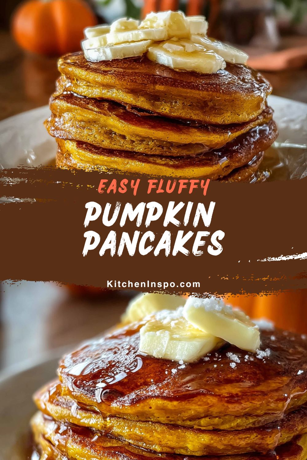 Fluffy Pumpkin Pancakes