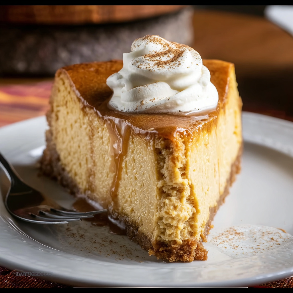 Easy Pumpkin Cheesecake
