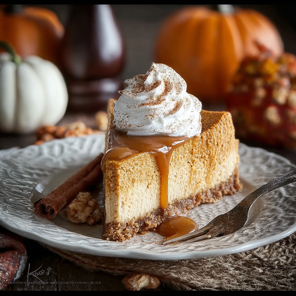 Mom's Pumpkin Cheesecake