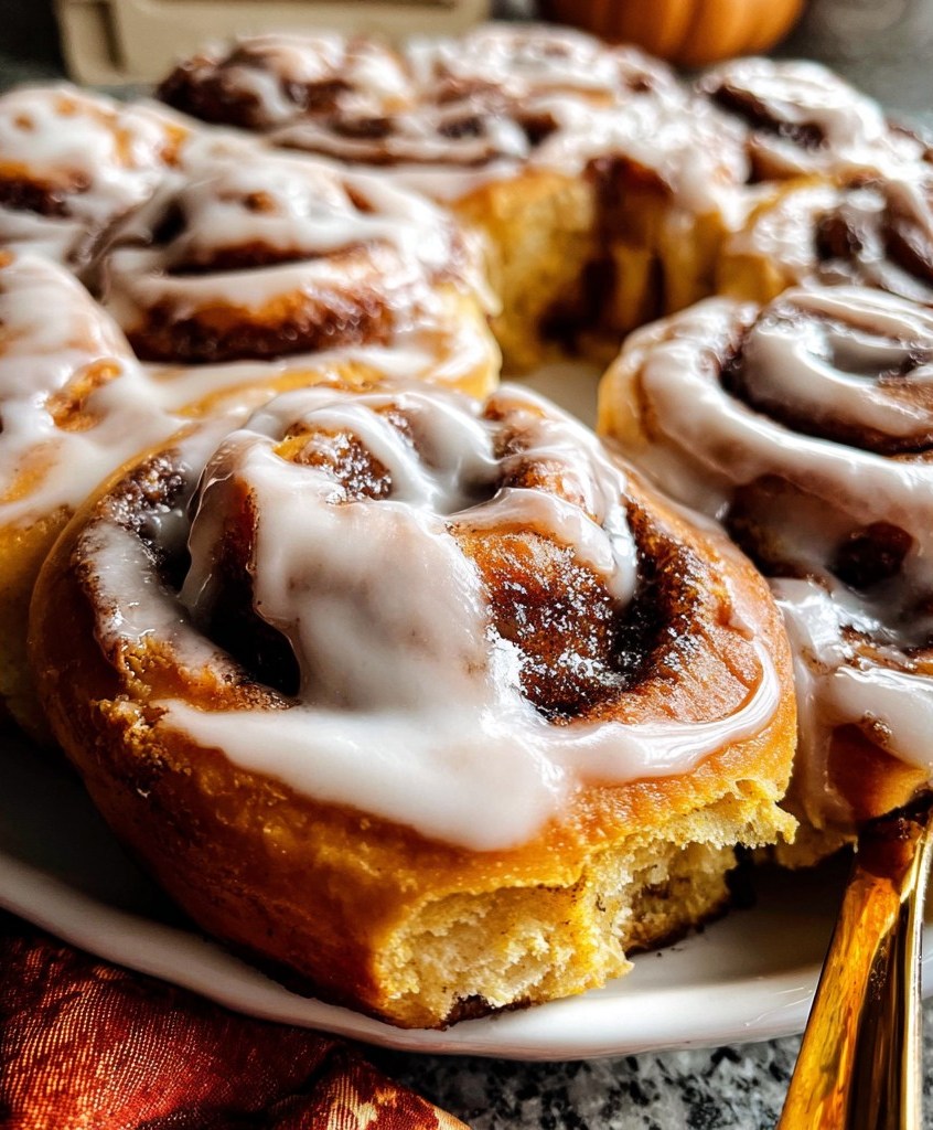 Pumpkin Cinammon Rolls