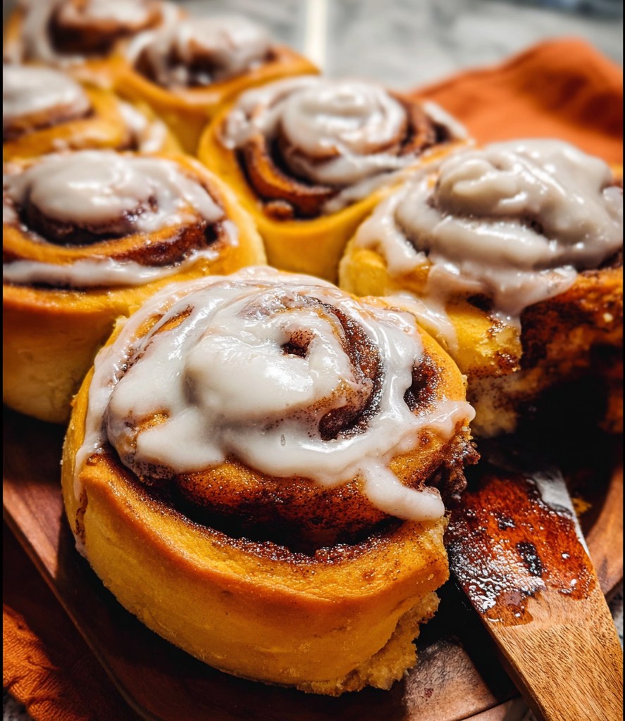 Pumpkin Cinammon Rolls