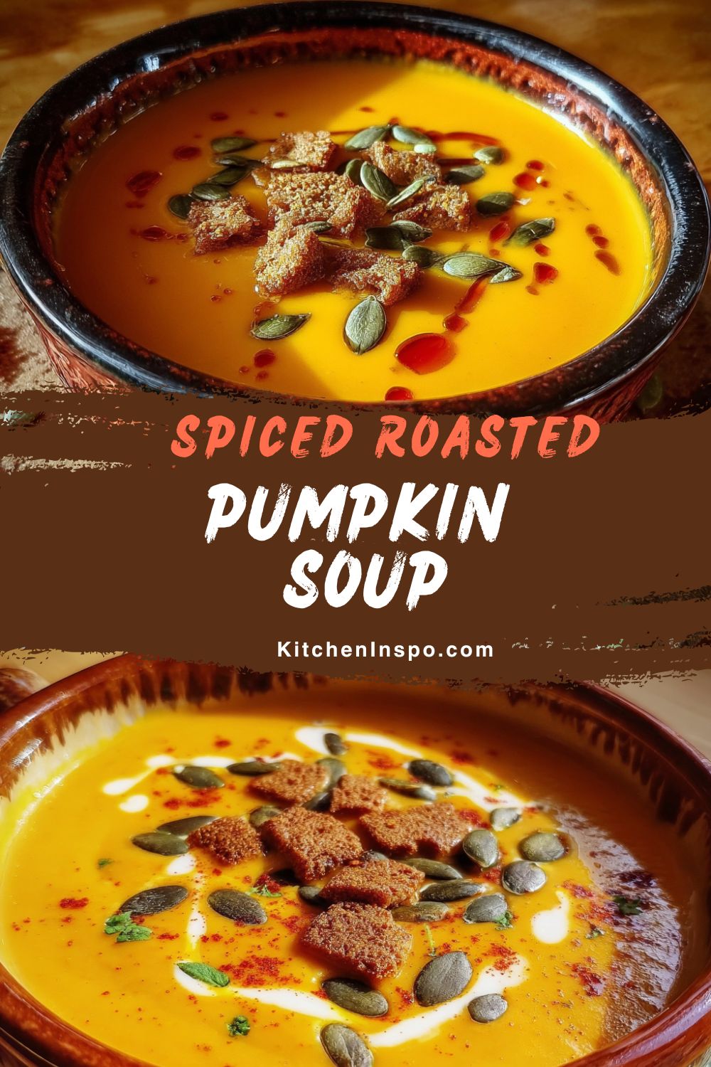 Spiced Roasted Pumpkin Soup Recipe